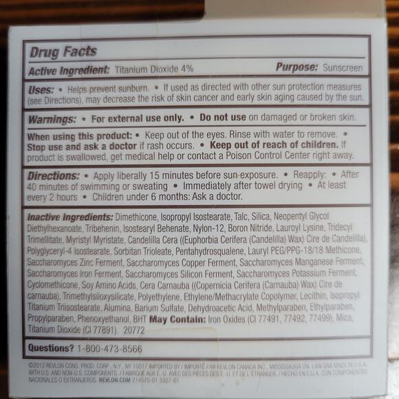 REVLON New Complexion One-Step Compact Makeup SPF 15 IVORY BEIGE 01✨️NEW✨️ - Picture 5 of 10